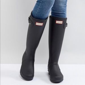 Hunter Boots- Matte Black